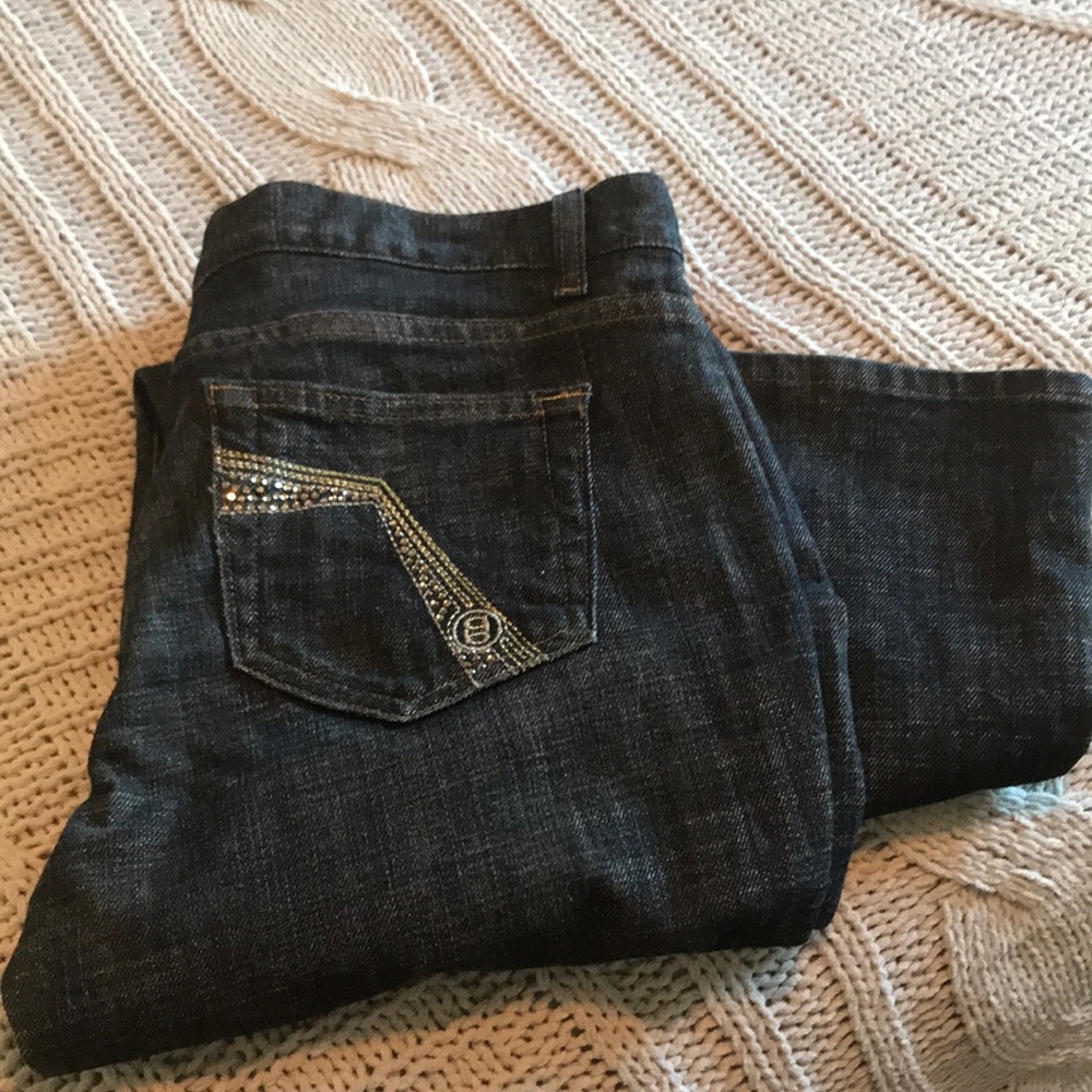 Bebe boot leg jeans size 31